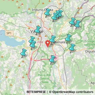 Mappa Piazza Sant'Evasio, 21100 Varese VA, Italia (4.11929)