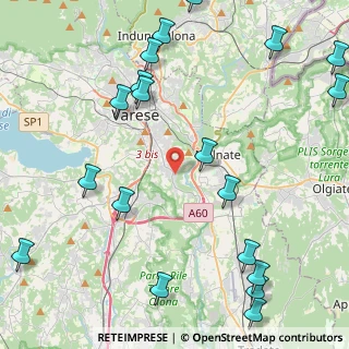 Mappa Piazza Sant'Evasio, 21100 Varese VA, Italia (6.07)