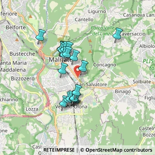Mappa Strada Statale, 21046 Malnate VA, Italia (1.509)