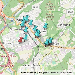 Mappa Via Como, 21046 Malnate VA, Italia (0.7355)