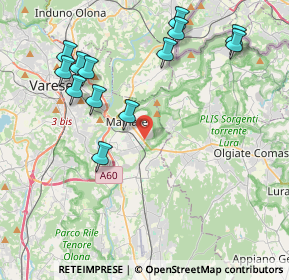 Mappa Strada Statale, 21046 Malnate VA, Italia (4.53846)