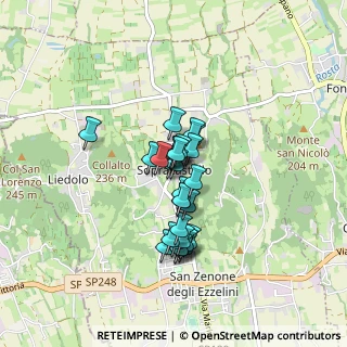 Mappa Via T. Rubelli, 31020 San Zenone degli Ezzelini TV, Italia (0.575)