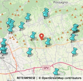 Mappa Via T. Rubelli, 31020 San Zenone degli Ezzelini TV, Italia (5.585)