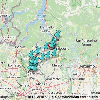 Mappa Piazza Manzoni, 23848 Oggiono LC, Italia (11.185)