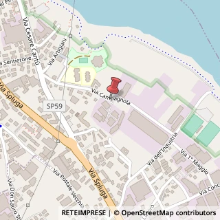 Mappa Via Campagnola, 28, 23854 Olginate, Lecco (Lombardia)