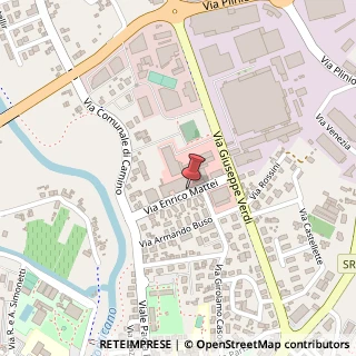 Mappa Via Enrico Mattei, 7, 31046 Oderzo, Treviso (Veneto)