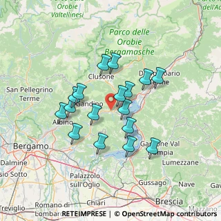 Mappa 24060 Endine Gaiano BG, Italia (11.57529)