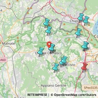 Mappa Via Carlo de Cristoforis, 22077 Olgiate Comasco CO, Italia (4.31071)