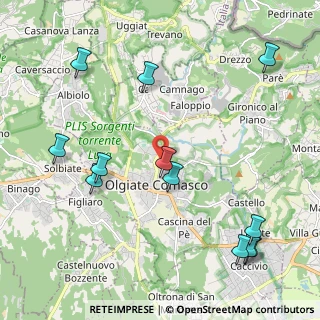 Mappa Via Carlo de Cristoforis, 22077 Olgiate Comasco CO, Italia (2.55917)