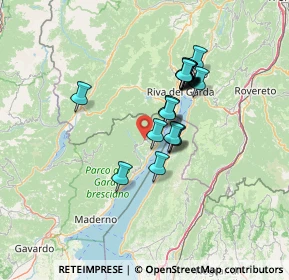 Mappa Via Monsignor G. Zanini, 25010 Tremosine sul Garda BS, Italia (10.4275)