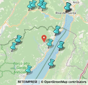 Mappa Via Monsignor G. Zanini, 25010 Tremosine sul Garda BS, Italia (9.918)