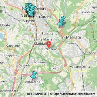 Mappa Via Conte Verde, 21100 Varese VA, Italia (3.21412)