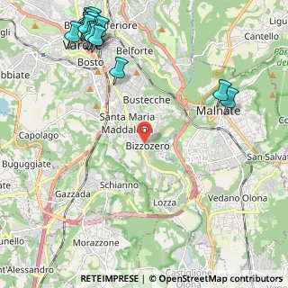 Mappa Via Conte Verde, 21100 Varese VA, Italia (3.24778)