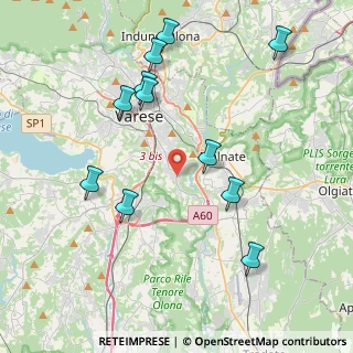 Mappa Via Conte Verde, 21100 Varese VA, Italia (4.37)