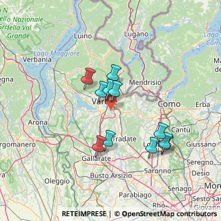 Mappa Via Conte Verde, 21100 Varese VA, Italia (12.24182)