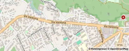 Mappa Como