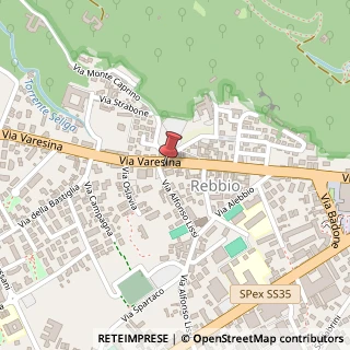 Mappa Via Varesina, 101, 22100 Como, Como (Lombardia)