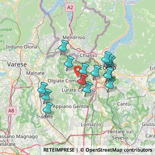 Mappa Via Raimondi, 22041 Colverde CO, Italia (6.034)
