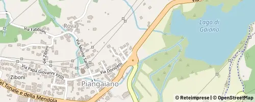 Mappa Endine Gaiano