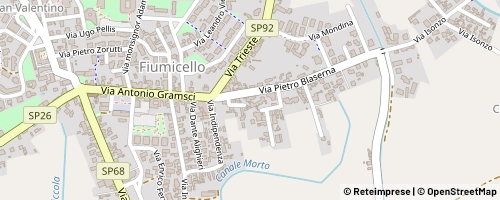Mappa Fiumicello
