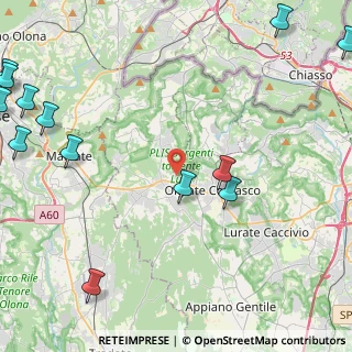 Mappa Via Giuseppe di Vittorio, 22077 Olgiate Comasco CO, Italia (6.75923)