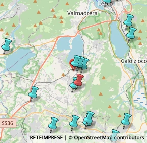 Mappa 23848 Oggiono LC, Italia (5.842)