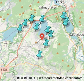 Mappa 23848 Oggiono LC, Italia (3.35154)