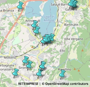 Mappa 23848 Oggiono LC, Italia (2.25526)