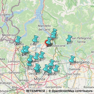 Mappa 23848 Oggiono LC, Italia (15.145)