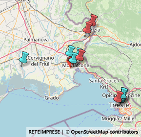 Mappa Via Rosa Agazzi, 34079 Staranzano GO, Italia (16.55167)