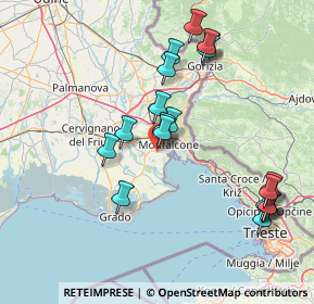 Mappa Via Rosa Agazzi, 34079 Staranzano GO, Italia (16.242)