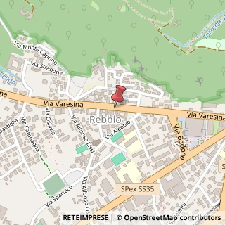 Mappa Via Varesina, 65, 22100 Como, Como (Lombardia)