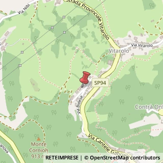 Mappa Via Bidese, 22, 36046 Lusiana, Vicenza (Veneto)