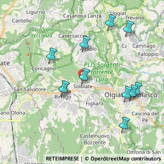Mappa Via S. Quirico, 22043 Cagno CO, Italia (2.17091)