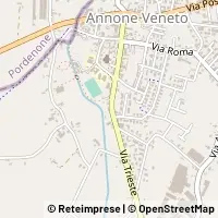 Map Annone Veneto