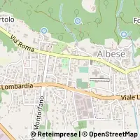 Mapa Albese con Cassano