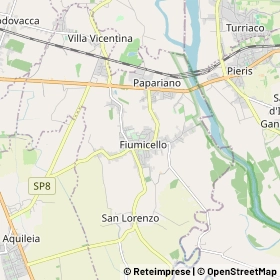 Mappa Fiumicello
