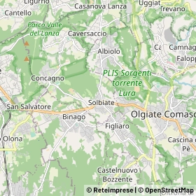Mappa Solbiate