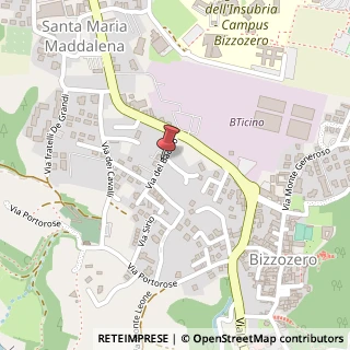 Mappa Via del Bacino, 20, 21100 Varese, Varese (Lombardia)
