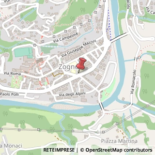 Mappa Via Pogliani,  3, 24019 Zogno, Bergamo (Lombardia)