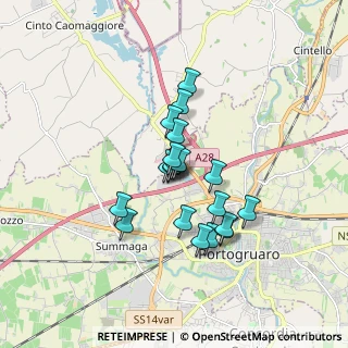 Mappa Via Prati Guori, 30026 Portogruaro VE, Italia (1.236)