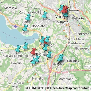 Mappa 21100 Capolago VA, Italia (2.223)