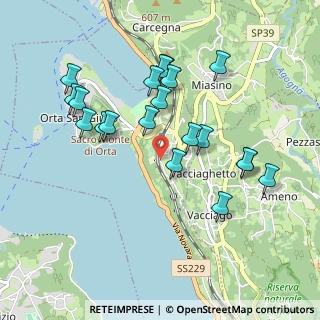 Mappa Via Prisciola, 28016 Orta San Giulio NO, Italia (0.935)