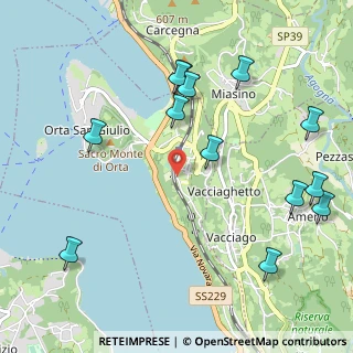 Mappa Via Prisciola, 28016 Orta San Giulio NO, Italia (1.23538)