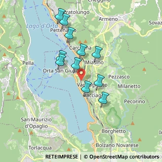 Mappa Via Prisciola, 28016 Orta San Giulio NO, Italia (1.57636)