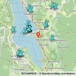 Mappa Via Prisciola, 28016 Orta San Giulio NO, Italia (2.193)