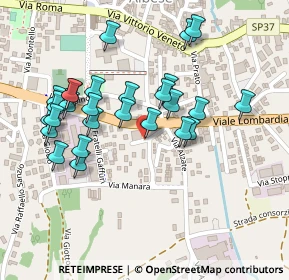 Mappa Via Silvio Pellico, 22032 Albese con Cassano CO, Italia (0.21852)