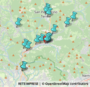 Mappa Via Cavour, 24019 Zogno BG, Italia (3.28294)