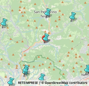 Mappa Via Francesco Cavagnis, 24019 Zogno BG, Italia (7.41571)