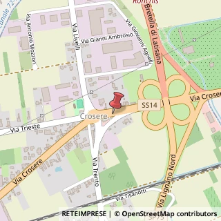 Mappa Via Crosere, 116, 33053 Latisana, Udine (Friuli-Venezia Giulia)